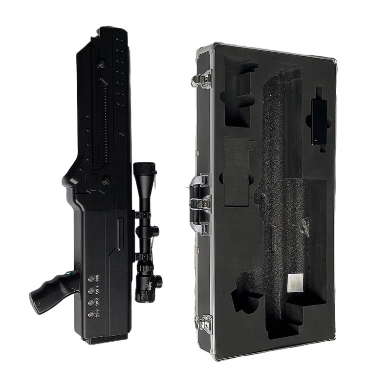  开封手持便携式枪型低空防御反制四通道A型